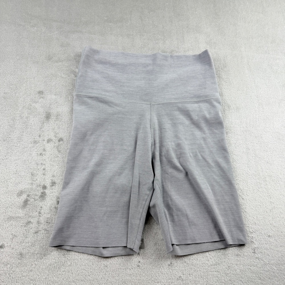 Nike Women's XS Yoga Dri-FIT High-Rise 7" Infinalon Shorts‎ CZ9194-073 Gray